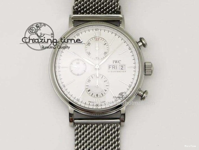 MIROTIME 0415 Versatile Big Pilot Real PR IW502703 SS YLF 1:1 Best Edition Blue Dial On Calfskin Strap A 7226